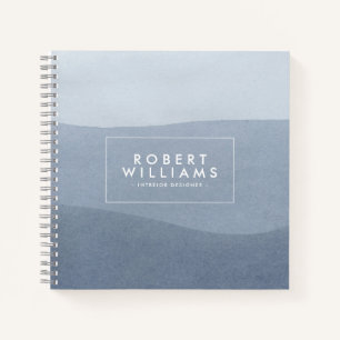 Carnet Paysage Abstrait moderne et paisible