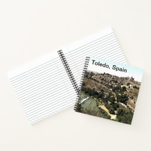 Carnet Paysage Art de Tolède, Espagne