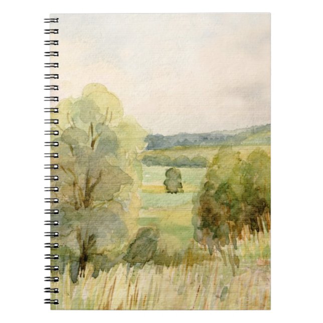 Carnet Paysage d'aquarelle (Devant)