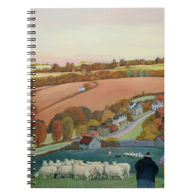 Carnet Paysage d'automne (Devant)