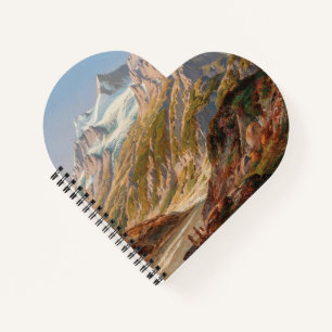 Carnet Paysage de la montagne de Silvretta - Ignaz Dorn