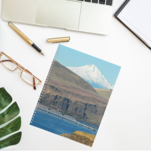 Carnet Paysage de Mount Hood et de Columbia River Gorge
