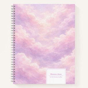 Carnet Paysage de Nuages de Barbe à Papa Rêveur "Ère Prod