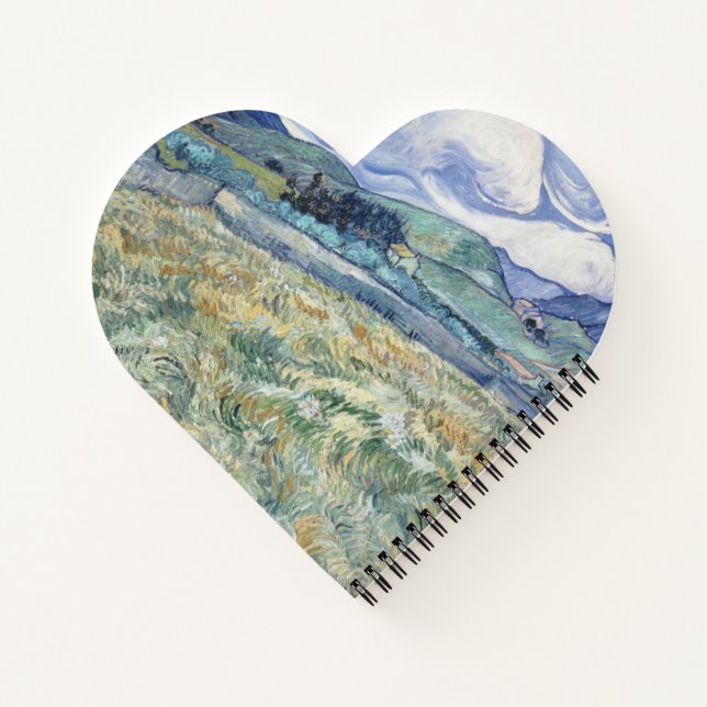 Carnet Paysage derrière Saint-Paul Vincent van Gogh (Dos)