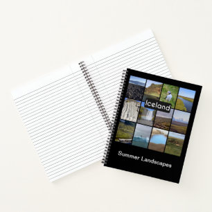 Carnet Paysage d'été islandais