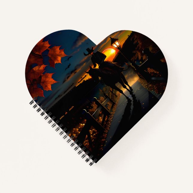 Carnet Paysage d'Halloween sept (Devant)