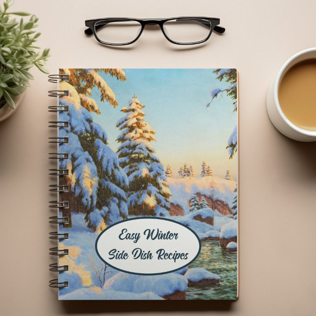 Carnet Paysage d'hiver, Bessonof, Recettes (Créateur téléchargé)