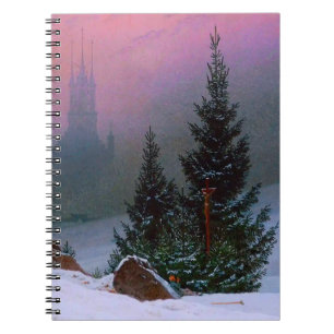Carnet Paysage d'hiver Caspar David Friedrich