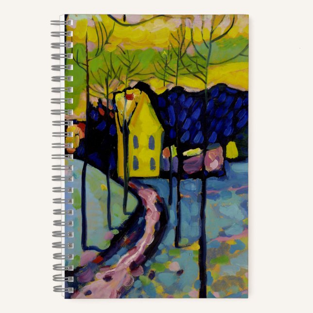 Carnet Paysage d'hiver par Wassily Kandinsky (Recto)