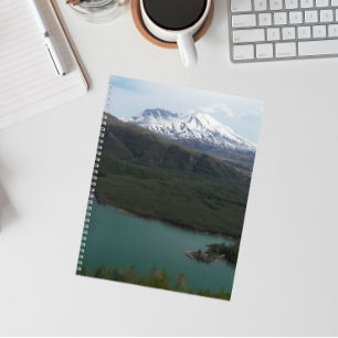 Carnet Paysage du mont St Helens et du lac Coldwater