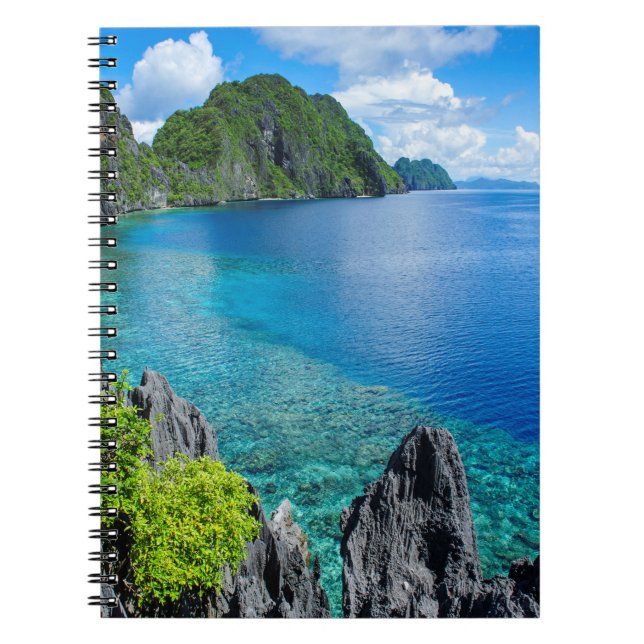 Carnet Paysage maritime de l'archipel de Bacuit (Devant)