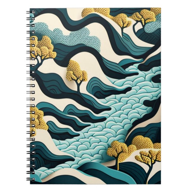 Carnet Paysage moderne (Devant)
