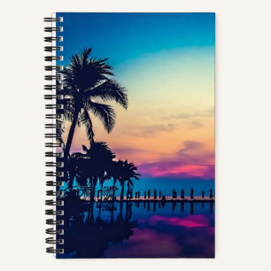 Carnet Paysage Naturel Piscine Palmiers-25925