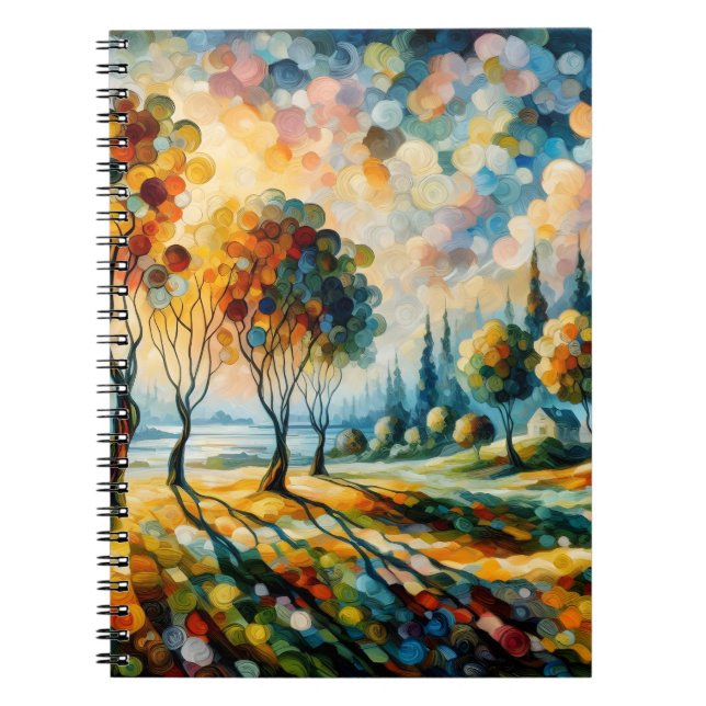 Carnet Paysage vibrant (Devant)