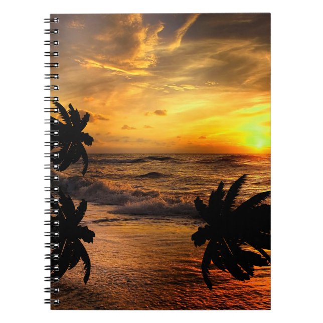 CARNET PAYSAGES OCÉANIQUES DE POURSUITE DES COUCHERS DE S (Devant)