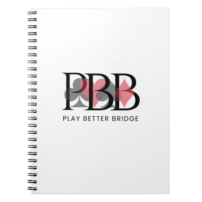 Carnet PBB Notebook - Red (Devant)