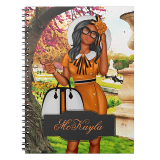Carnet PDG afro-américain personnalisé Boss Woman Noteb