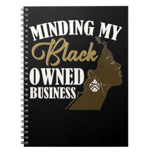 Carnet PDG Noire Fille Petites entreprises Femmes