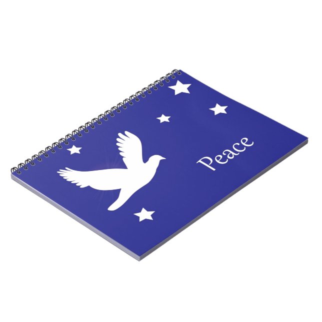 Carnet Peace Dove (Côté gauche)