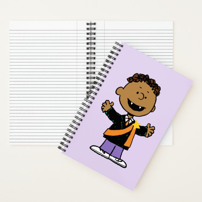 Carnet Peanuts | Franklin Halloween Vampire (À l'intérieur)