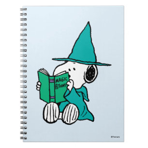 Carnet Peanuts Snoopy Potions Magiques Halloween