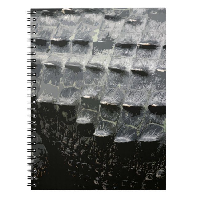 CARNET PEAU DE CROCODILE (Devant)