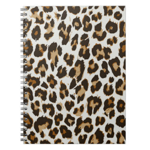 Carnet Peau léopard : Texture Vintage sans peau