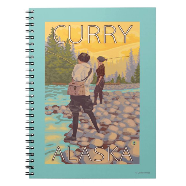 Carnet Pêche à la mouche - Curry, Alaska (Devant)
