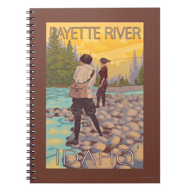 Carnet Pêche à la mouche - rivière Payette, Idaho (Devant)
