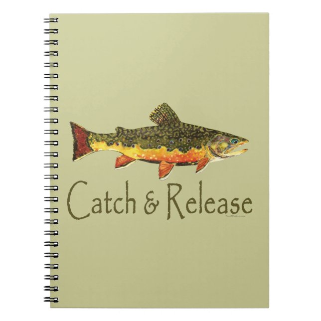 Carnet Pêche à la truite de capture et de rejet (Devant)