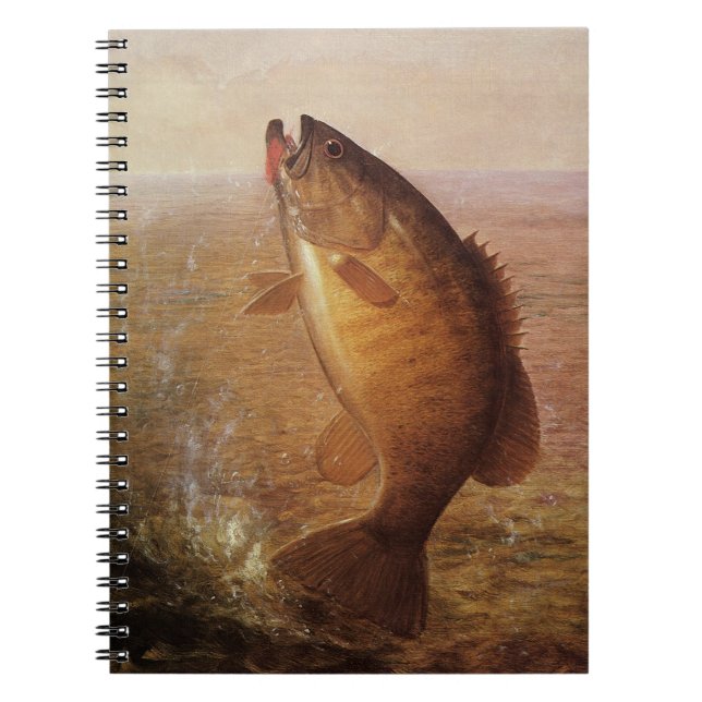 Carnet Pêche à l'ancienne, Achigan à petite bouche bondis (Devant)