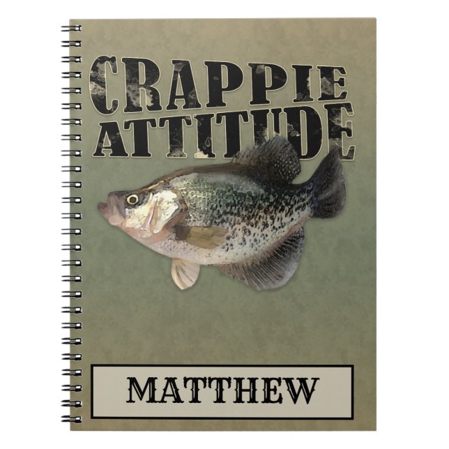 Carnet Pêche à l'attitude de la rappie (Devant)