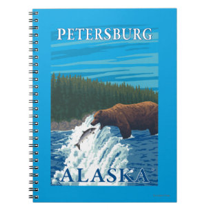 Carnet Pêche d'ours en rivière - Pétersbourg, Alaska