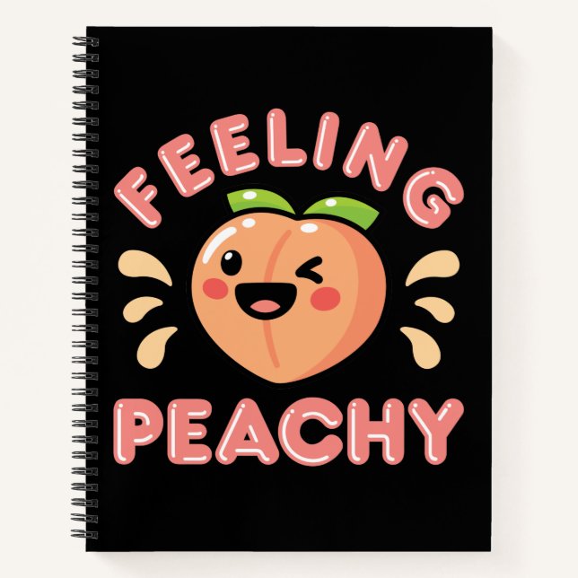 Carnet Pêche Sentiment Pêche Pêches Pêche Fruit d'Été  (Devant)