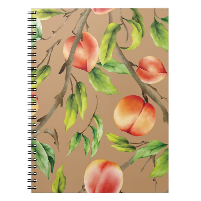 Carnet Pêche sur l'arbre (Devant)