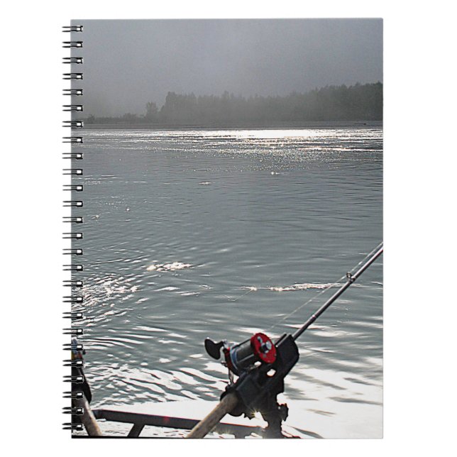 Carnet Pêche terminée Pas De Travail Aujourd'Hui (Devant)