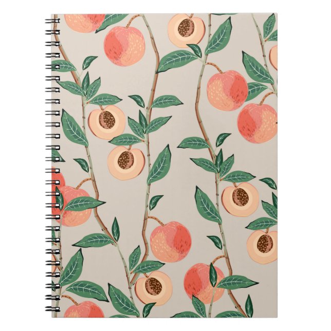 Carnet Pêcher les branches d'arbres avec des feuilles et  (Devant)