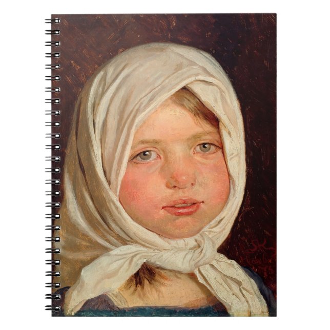 Carnet Peder Severin Kroyer - Petite fille de Hornbaek (Devant)