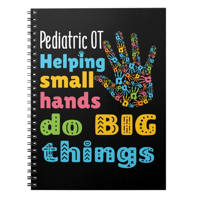 Carnet Pediatric OT Aider les petites mains à faire de gr (Devant)