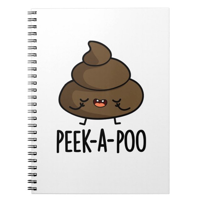 Carnet Peek A Poo Blague de Caca Drôle  (Devant)
