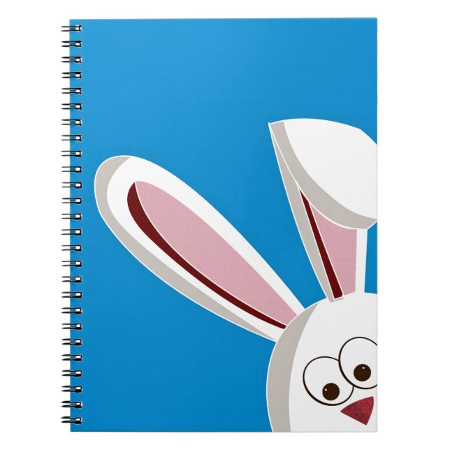 Carnet Peeking Bunny (Devant)
