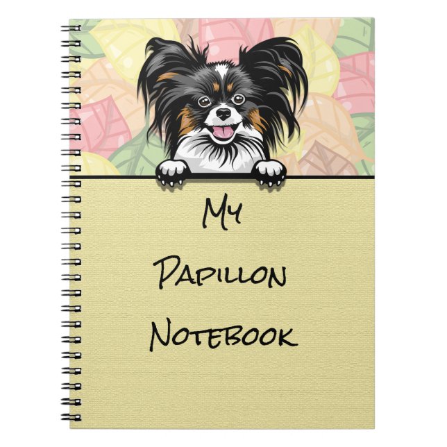 Carnet Peeking Cute Papillon (Devant)