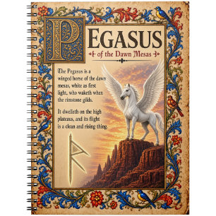 Carnet Pégase, Art de Bestiaire Médiéval
