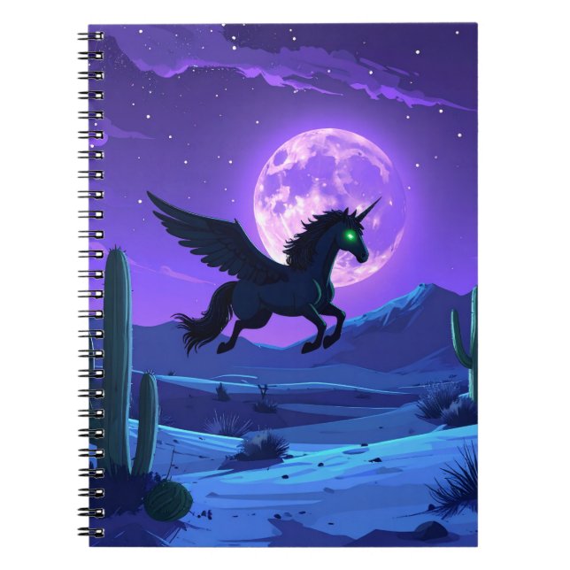 Carnet Pégase de nuit (Devant)