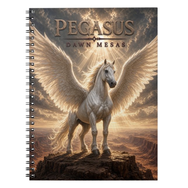 Carnet Pegasus Dawn Mesas Dark Cinema (Devant)