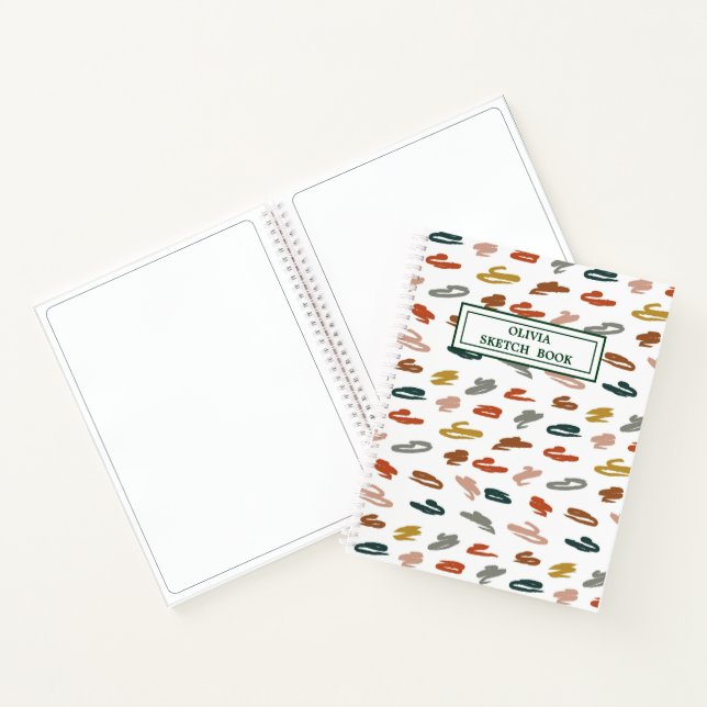 Carnet Peindre le Motif Abstrait (Intérieur)