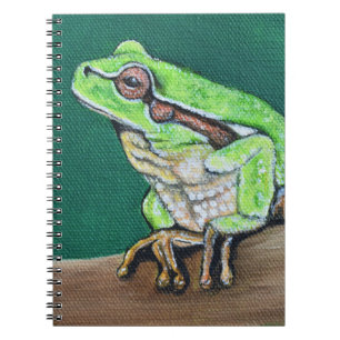 Carnet Peinture à la grenouille