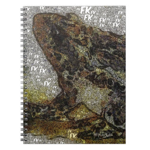 Carnet Peinture à la grenouille de style FK Frida Kahlo