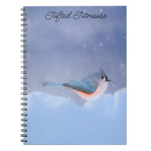Carnet Peinture à la souris - Oiseau original