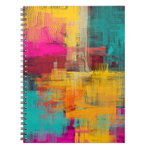 Carnet Peinture à l'huile Abstraite, arrière - plan expre